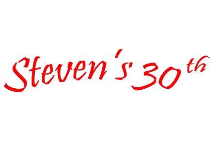 Steven 30th - Block